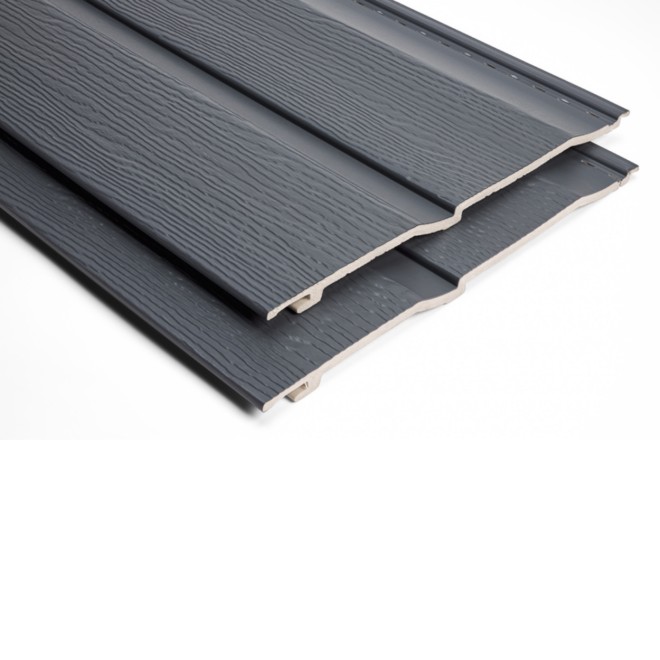 Escade Dubbel Rabat Leigrijs RAL7015 300cm - 4 stuks - 4m2